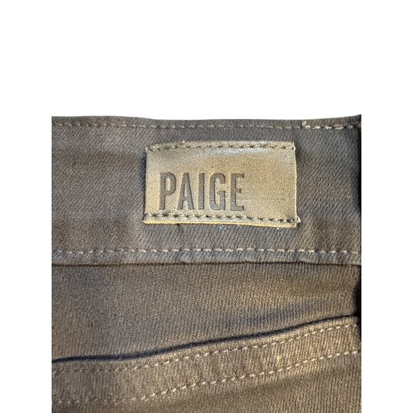 Paige Denim Jeans Womens Size 30 Jane Zip Skinny Evie Gray  Pre-Owned Good Con - Picture 10 of 10